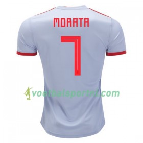 Spanje Morata 7 Uit Shirt WK voetbal 2018
